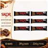 Image 1 : 6 SKOR CHOCOLATE BAR'S 39G BB 10/26