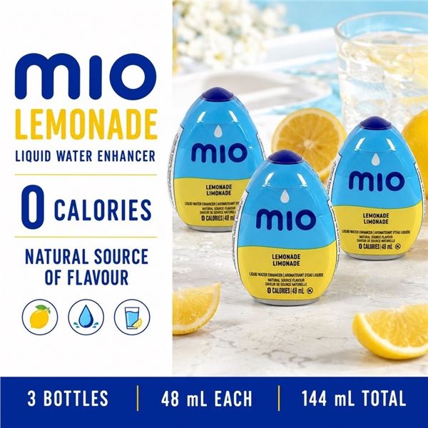 3 MIO LEMONADE 48ML BB 11/26