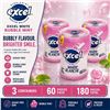Image 1 : 3 EXCEL WHITE BUBBLEMINT GUM 60PC