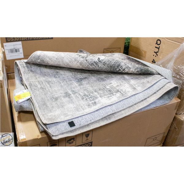 WYATT & ASH MACHINE WASHABLE AREA RUG - 6 X 9'