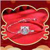 Image 1 : 1 CT GRA CERTIFIED ZODIAC TIGER ROPE SYLE BRACELET