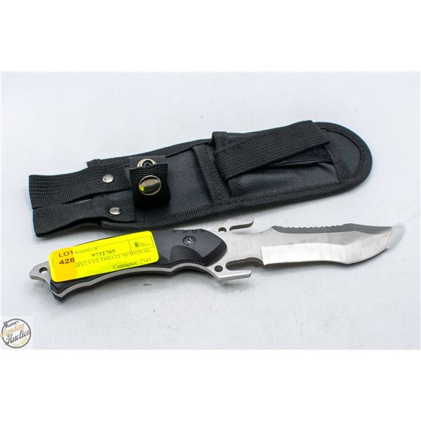 NEW  GRYLS ULTIMATE SURVIVAL KNIFE