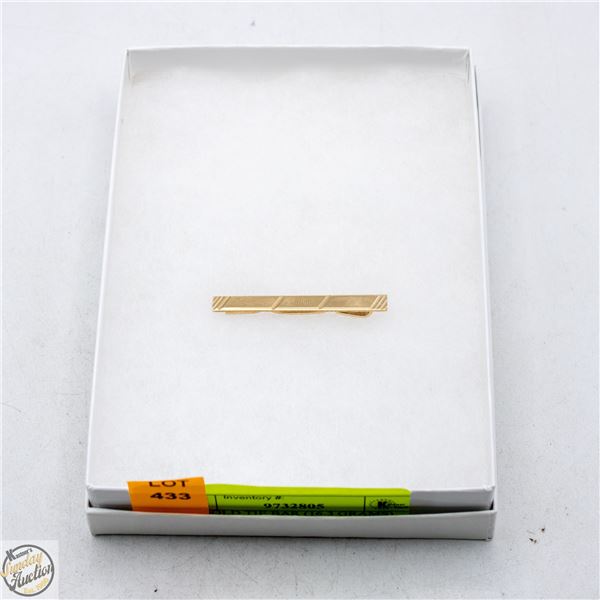 10K GOLD TIE BAR (16.3 GRAMS)