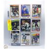 Image 1 : SHEET OF SIGNED HOCKEY CARDS NO COA