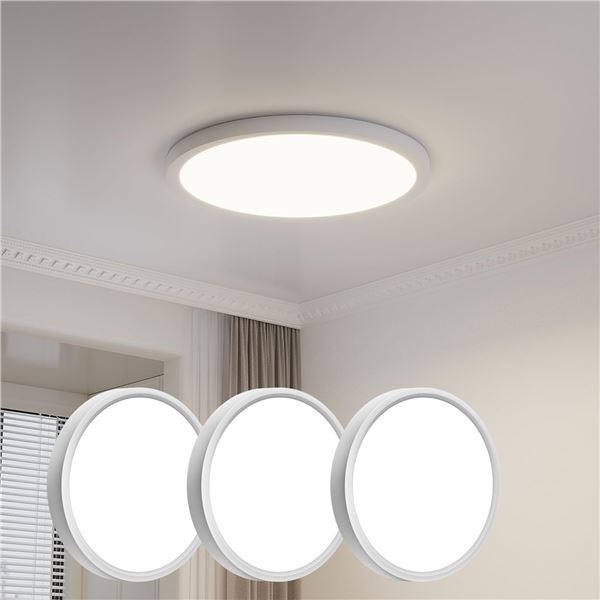 BRAND NEW 4PK MIVAANCEN 15.8" LED PANEL LAMP