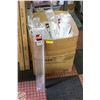 Image 1 : BOX OF 49 NEW ROD DESYNE LOCKSEAM CURTAIN ROD