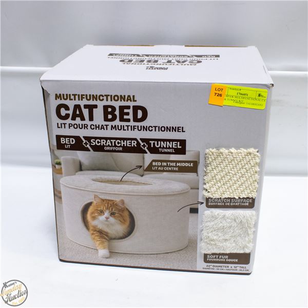 SOUTHPAW MULTIFUNCTIONAL CAT BED & TUNNEL KIT