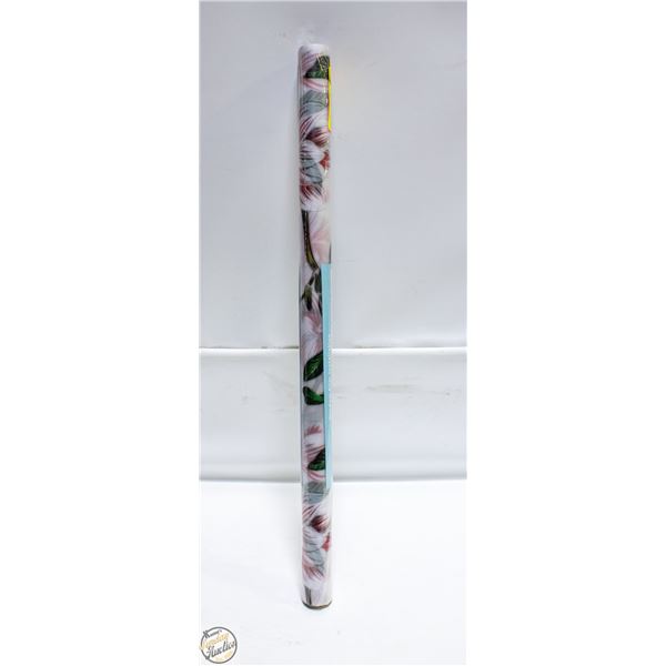 NEW COAVAS WINDOW PRIVACY FILM FROSTED RED FLOWERS