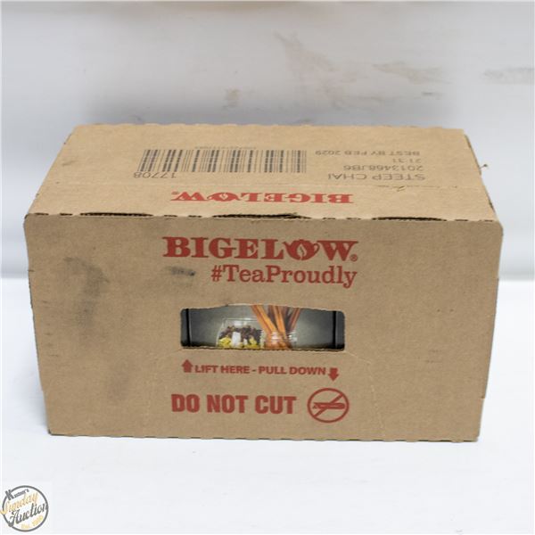 CASE OF 6 BOXES OF BIGELOW ORGANIZATION C THAI