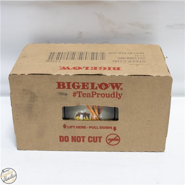 CASE OF 6 BOXES OF BIGELOW ORGANIZATION C THAI
