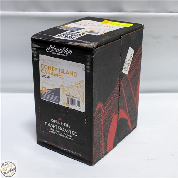 CASE OF KERUIG STYLE BROOKLYN BEAN ROASTERY CONEY