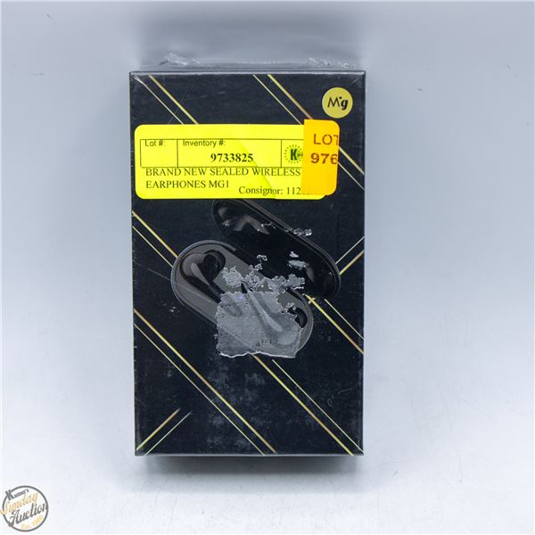 BRAND NEW SEALED WIRELESS EARPHONES MG1