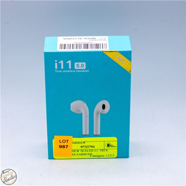 BRAND NEW SEALED i11 TRUE WIRELESS EARBUDS