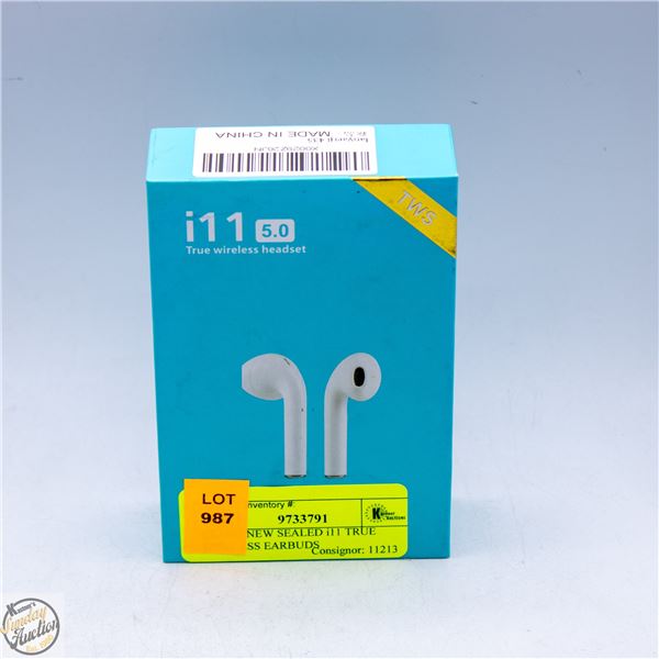 BRAND NEW SEALED i11 TRUE WIRELESS EARBUDS