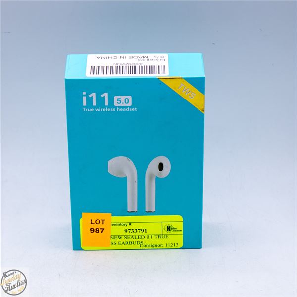 BRAND NEW SEALED i11 TRUE WIRELESS EARBUDS