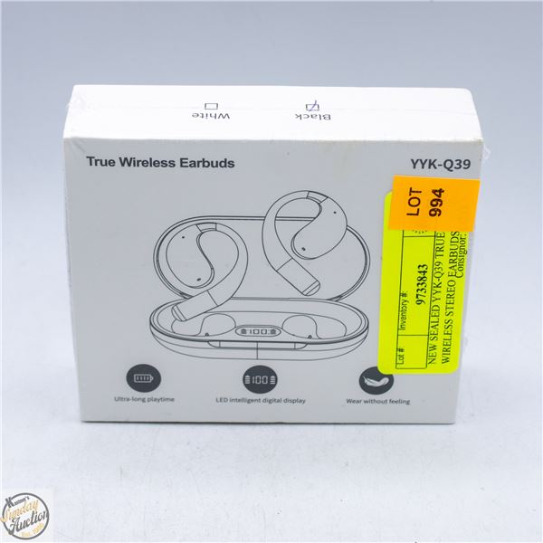 NEW SEALED YYK-Q39 TRUE WIRELESS STEREO EARBUDS