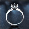 Image 3 : 1CT GRA CERTIFIED ROUND BRILLLIANT MOISSANITE 925S
