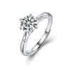 Image 4 : 1CT GRA CERTIFIED ROUND BRILLLIANT MOISSANITE 925S