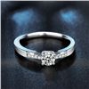 Image 1 : GRA CERTIFIED ROUND BRILLLIANT MOISSANITE 925S