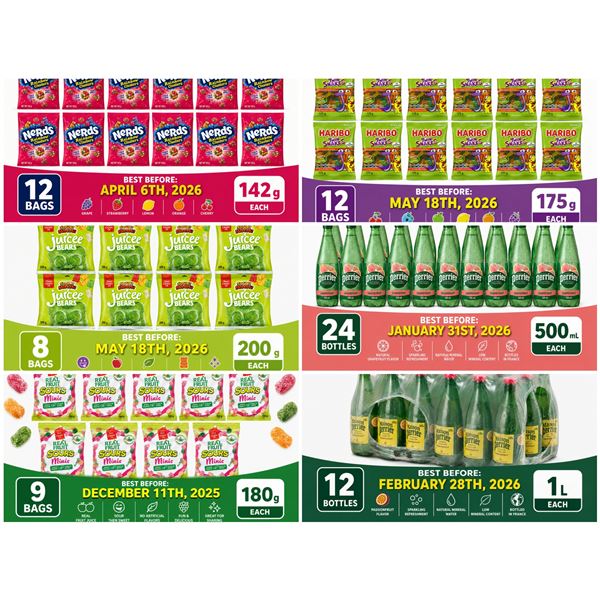 FEATURED BULK SNACKS AND BEVERAGES