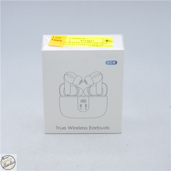 NEW SEALED TAGRY X08 TRUE WIRELESS STEREO EARBUDS