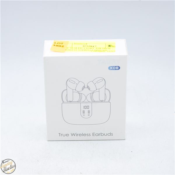 NEW SEALED TAGRY X08 TRUE WIRELESS STEREO EARBUDS