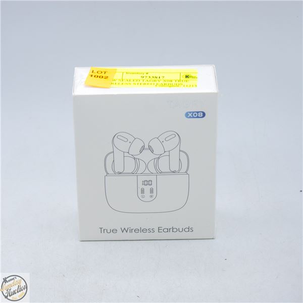 NEW SEALED TAGRY X08 TRUE WIRELESS STEREO EARBUDS