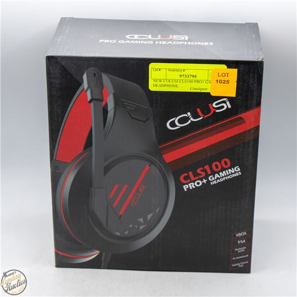 NEW COLUSI CLS100 PRO+ GAMING HEADPHONE