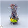 Image 1 : VINTAGE MURANO GLASS VASE "MILLEFIORI,