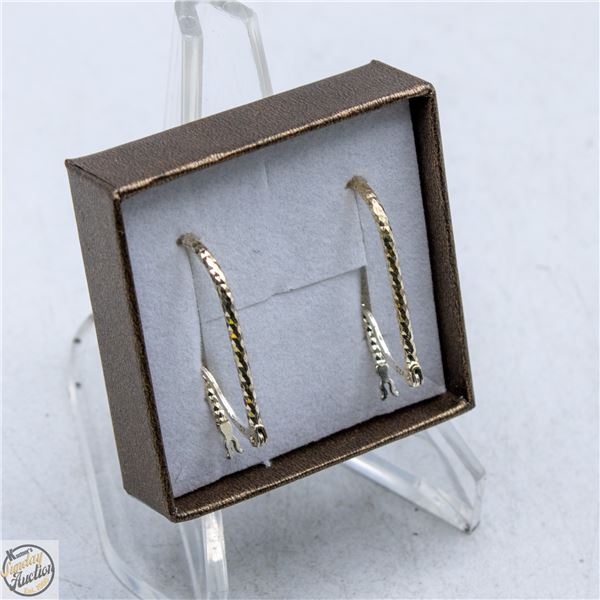 SILVER 925 HOOP EARRINGS
