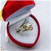 Image 1 : SILVER 925 RING W/3 DIFFERENT COLORED STONES