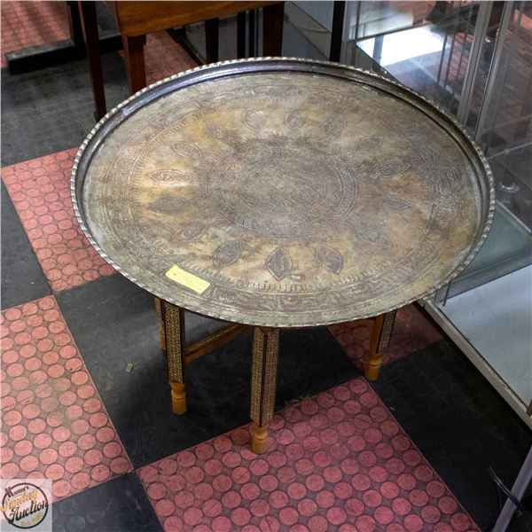 VINTAGE MARQUETRY MIDDLE EASTERN