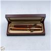 Image 1 : BOX OF ROSEWOOD PENS