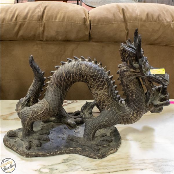 CHINESE ORNAMENTAL DRADON VERY HEAVY