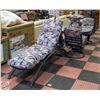 Image 1 : HD WROUGHT IRON PATIO TABLE WITH 4 CHAIRS/