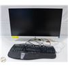 Image 1 : HP WHITE COMPUTER MONITOR+MOUSE+KEYBOARD