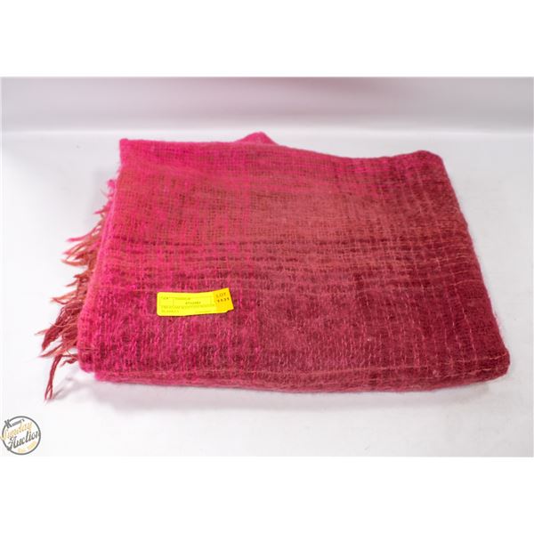 CREAGAM SCOTTISH MOHAIR BLANKET