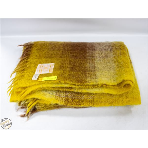 HUDSON'S BAY MOHAIR BLANKET
