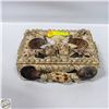 Image 1 : ANTIQUE SHELL JEWELRY BOX