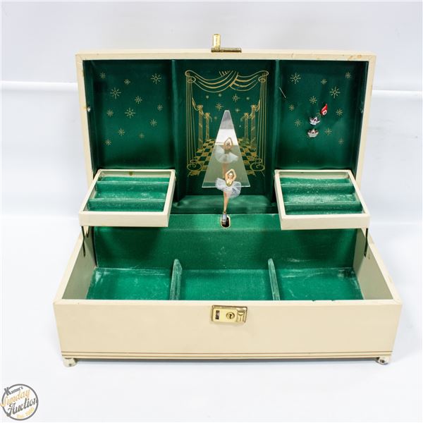 WORKING BALLERINA MUSICAL BOX