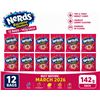 Image 1 : CASE WITH 12 142G BAGS OF NERDS RAINBOW CLUSTERS