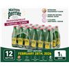 Image 1 : CASE WITH 12 1L BOTTLES OF PERRIER PASSIONFRUIT