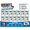 Image 1 : CASE W/14 90G BARS OF HERSEYS COOKIES AND CREAM