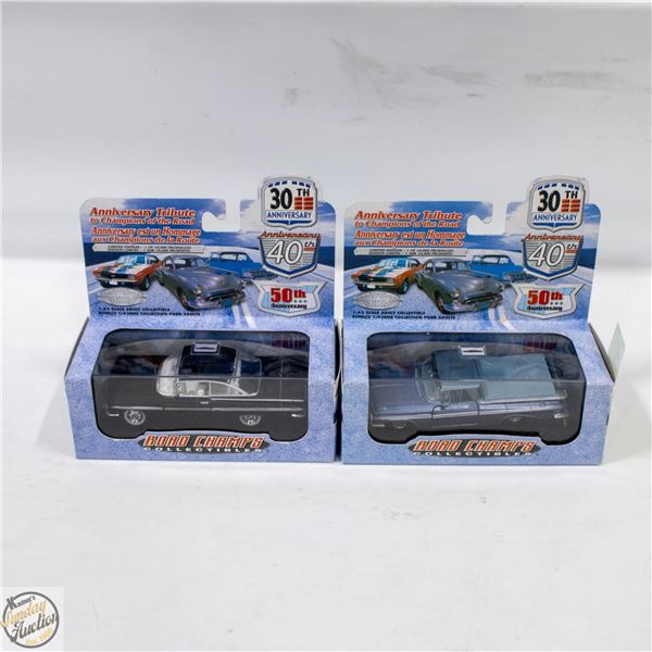 ROAD CHAMPS 2 PACK EL CAMINO IMPALA