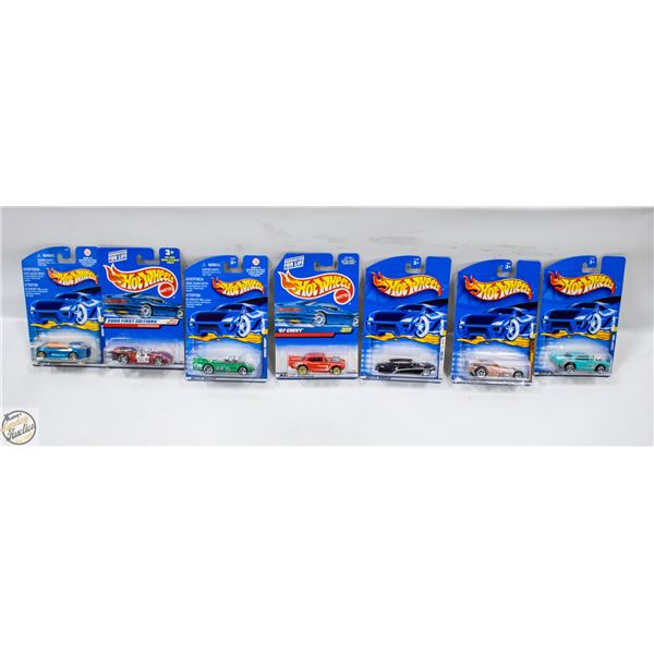 HOTWHEELS 2000 FIRST EDITION 7 PACK