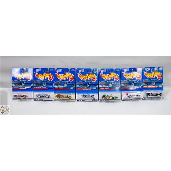 HOTWHEELS 2000 FIRST EDITION 7 PACK