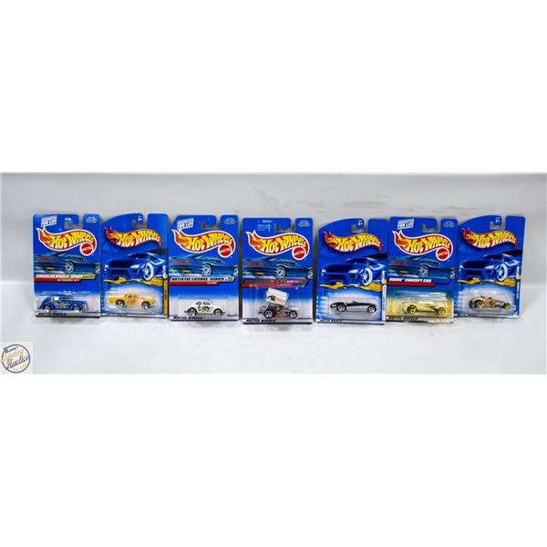 HOTWHEELS 2000 FIRST EDITION 7 PACK