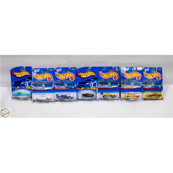 HOTWHEELS 2000 FIRST EDITION 7 PACK