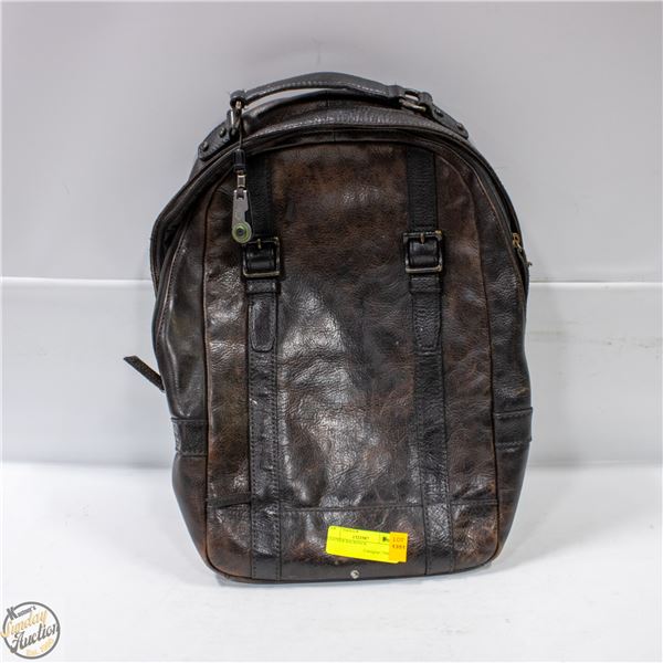 LEATHER BACKPACK
