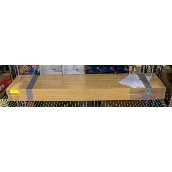 PAIR OF FLOATING SHELVES
